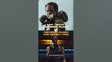 Tom Reverse Flash Vs Matt Reverse Flash #dc #flashdc