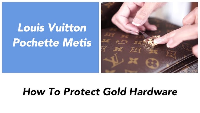 HOW TO CLEAN YOUR LOUIS VUITTON HARDWARE ♡ 