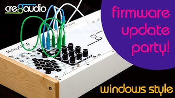 Updating NiftyCASE, Cellz, and Chipz firmware using Windows