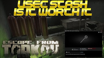USEC Stash On Customs Key - IS IT WORTH IT? - 10 ONLINE RUNS BREAKDOWN - Escape From Tarkov