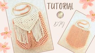 Boho Makramee Lieblings-Handtasche mit Fransen | ohne Nähen! | DIY Tutorial