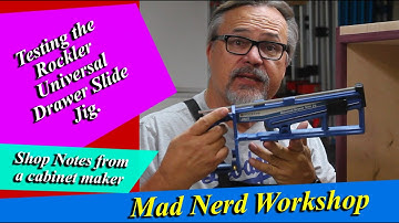 Testing the Rockler Universal Drawer Slide Jig - Easy Setup