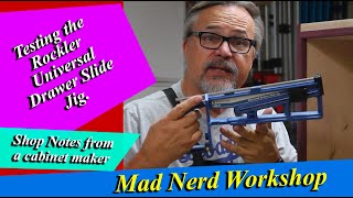 Testing the Rockler Universal Drawer Slide Jig  Easy Setup