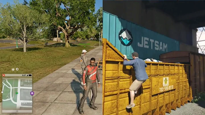 Gta 5 vs Watch Dogs 2 | Side by Side | COMPARISON |