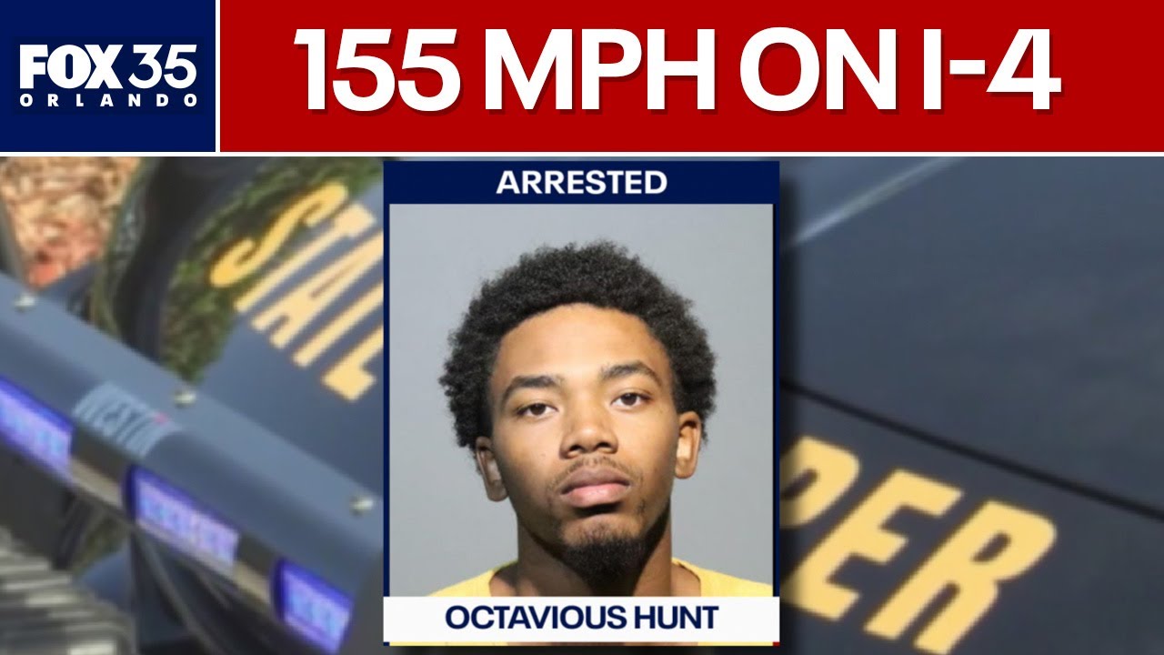 Florida man arrested after driving 155 mph on I-4, troopers say