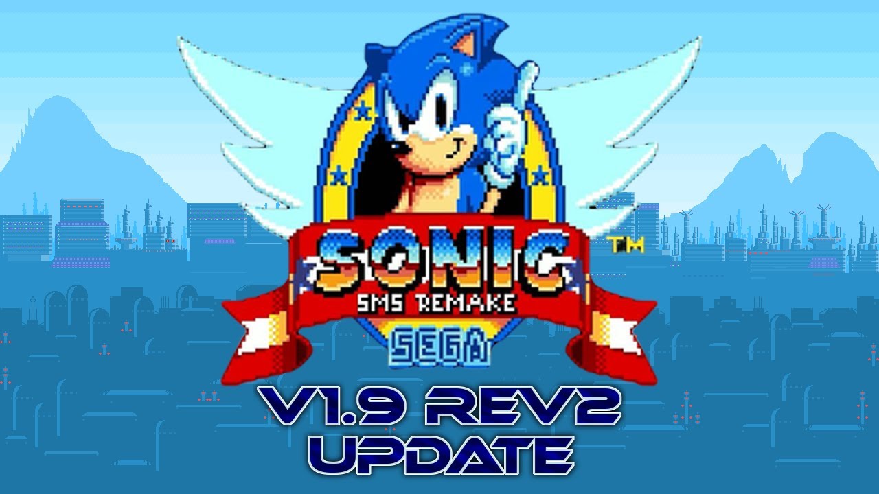 Sonic SMS Remake (v1.9 Rev 2 Update) ✪ Full Game Playthrough (1080p/60fps)  