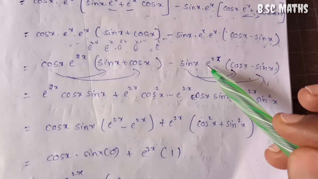 Variation Of Parameters Problems D 2 2d 2 Y E X Tanx Youtube