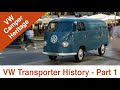 VW Transporter | How the VW T1 split screen became the first VW camper | Volkswagen history