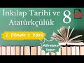 İnkılap Tarihi 8. Sınıf 2. Dönem 1. Yazılı Müfredata Uygun +PDF TC İnkılap Tarihi ve Atatürkçülük 8