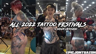 2022 Tattoo Festivals | 4 Hour Version | EPICJONTUAZON