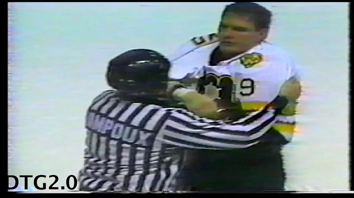 Rick Boyd (Maine) v David Haas (CBOil) 1989/90 Rd ...