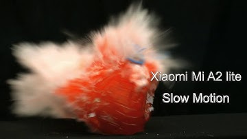 Xiaomi MI A2 lite Super Slow Motion Video 1080p 30 fps | Slow Mo Guys TV