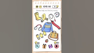 Brain test 102 Please help me find my socks solution