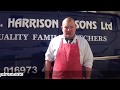 Harrisons Butchers Wigton use Beltex lamb to meet customers requirements