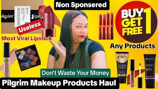 Most Viral Pilgrim Dubai Bling Gliter Lipstick Review| Pilgrim End of Summer Sale | Buy 1 Get 1 free