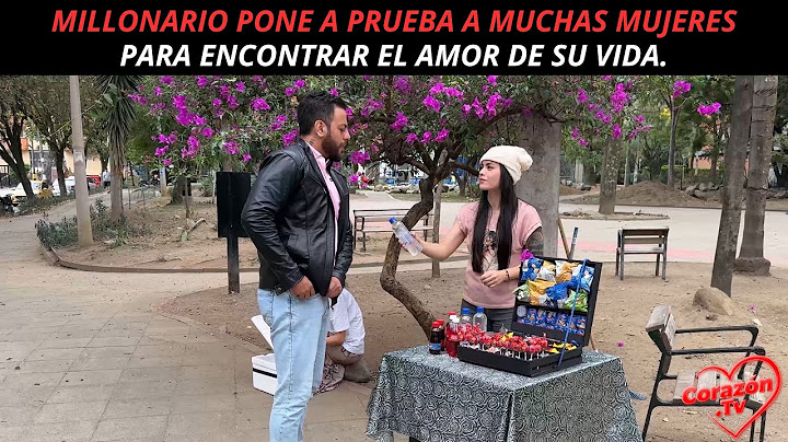 Millonario pone a prueba a muchas mujeres para encontrar el amor de su vida.