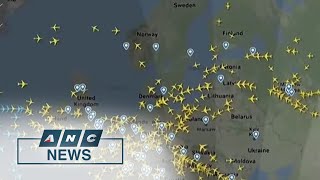 Airline industry shifts attention to Russia risks after Ukraine airspace closed | ANC