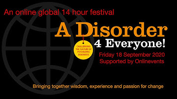 AD4E Festival  - Dr. Lucy Johnstone - Introduction into the Power Threat Meaning Framework