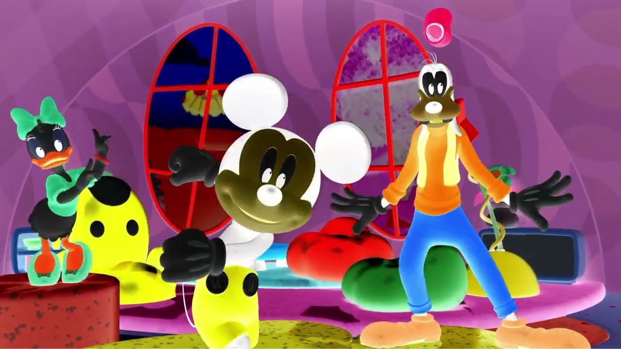 Mickey Mouse Clubhouse+ Hot Dog Song in Blue Highers + G Major 37