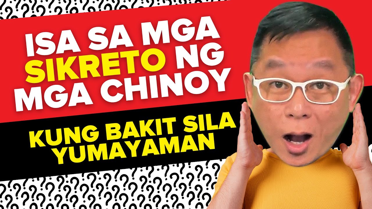 Isa Sa Mga Sikreto Ng Mga Chinoy Kung Bakit Sila Yumayaman | Chinkee Tan