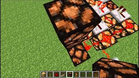 Flashing Redstone Lamps