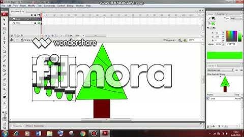 How to make a christmas tree on adobe flash professional Cs 3  BY ISHITV