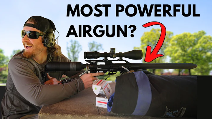 Is this the Most Powerful Airgun? (.50 cal Air Rifle vs RAW MEAT)!