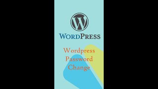 how to change wordpress password / password change for wordpress #shorts screenshot 4