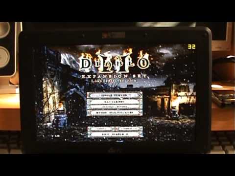 EeePC 1000H - Diablo 2