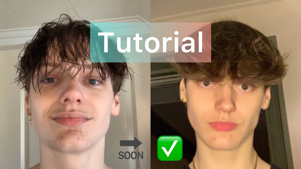 EASIEST Tutorial from Straight to Fluffy / Messy Hair🔥 - YouTube