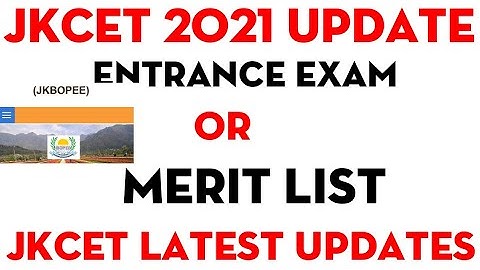 JKCET 2021 Latest Update