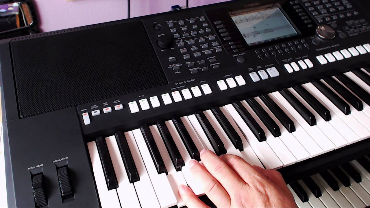 style song yamaha psr s950