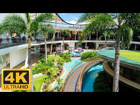 【4K】Walk Around Pacific Fair in Australia| The Biggest Shopping Centre in Gold Coast Queensland 【VR】