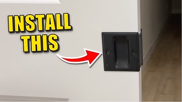 How to Install Privacy Pocket Door Hardware