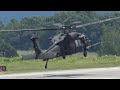US Army MH 60 Blackhawk Startup & Take Off - 26Jun20