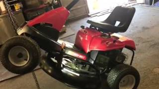 How to repair Troybilt Rider blade not engaging