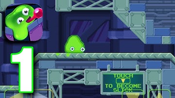 Slime Labs 2 Full Gameplay Walkthrough - Tutorial Part 1 (iOS,ANDROID)