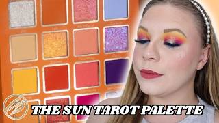 COSMIC BRUSHES THE SUN TAROT PALETTE REVIEW ☀️ | makeupwithalixkate