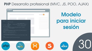 🐘 CURSO de PHP MVC POO MySQL - 30 Modelo para iniciar sesion