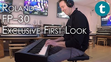 Roland FP-30 Digital Piano - Exclusive First Look