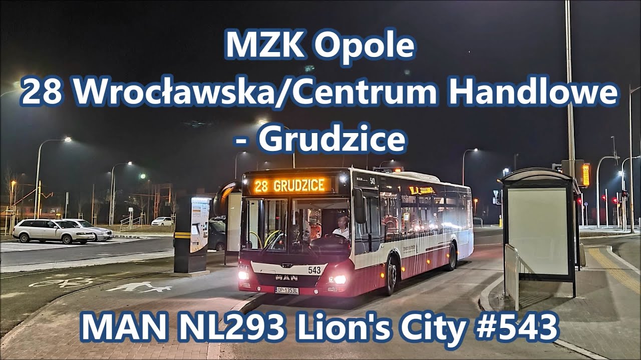 MZK Opole - linia 28, MAN NL293 Lion's City #543
