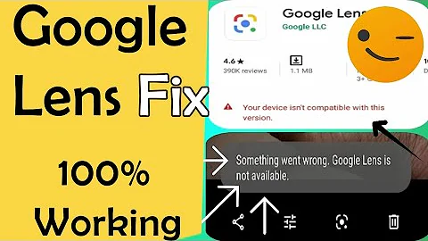 Why Google Lens is not showing up?