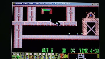 Lemmings: Stage 04 Gameplay 🎮🧙