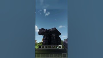 Minecraft: Nether Portal Design #minecraft #build #minecraftshorts