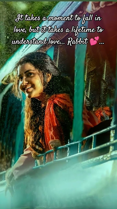 #love 💕... It takes a lifetime to understand love... rabbit 💕..#bollywood #song #music #lostlove #dj
