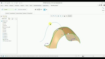 how to use boundary blend option in CREO parametrics