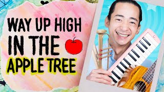 Way Up High in the Apple Tree | Kids Songs | Music With Masa | Made by Red Cat Reading