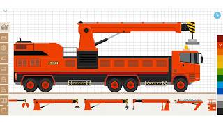 Building a epic Magnetic Crane Truck in Labo Simulator screenshot 1