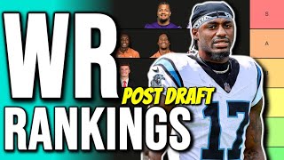 Top 15 Dynasty Rookie Wide Receiver Rankings &amp; Tiers (Post NFL Draft)