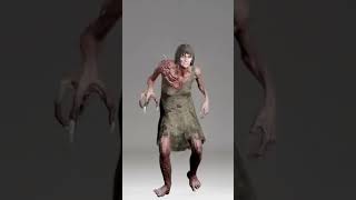 Old woman monster #monster #3d #animation #character #woman #creepy #unrealengine #unity #monster